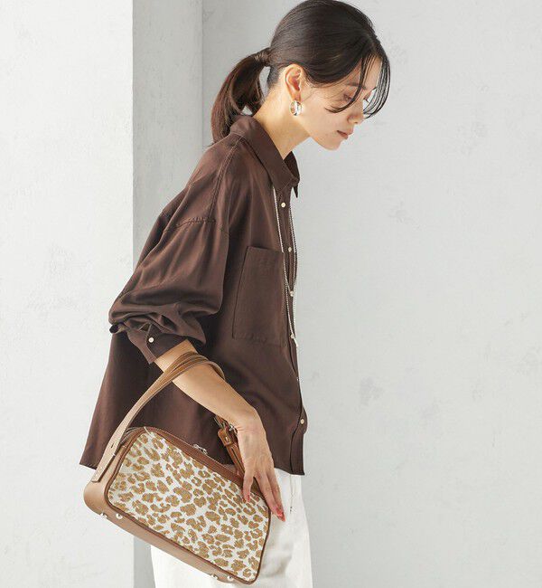 SHIPS for women「〈手洗い可能〉セルロース ツイル 羽織 シャツ」|シャツ・ブラウス|