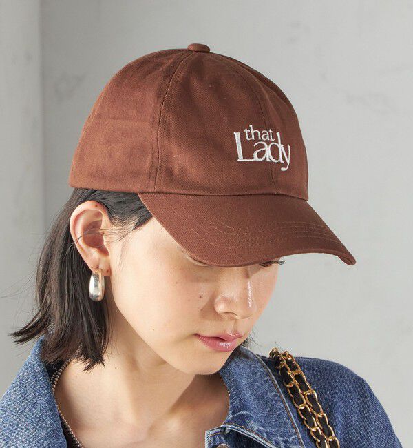 SHIPS for women「that Lady ロゴ キャップ」|その他|