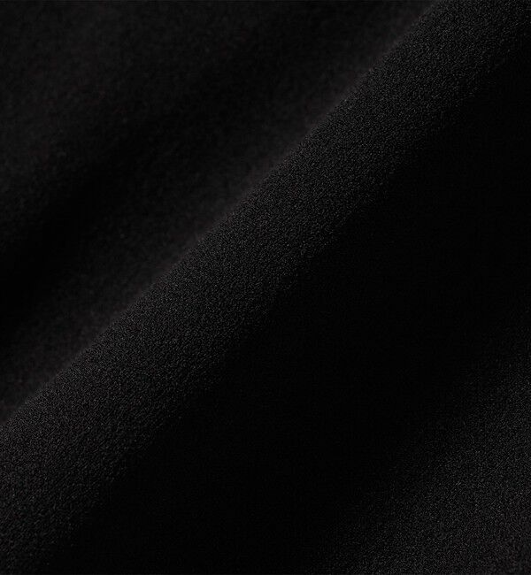 quaranciel「quaranciel:〈手洗い可能〉カット ジョーゼット ドロスト ジップ ベスト」|ベスト・ジレ|