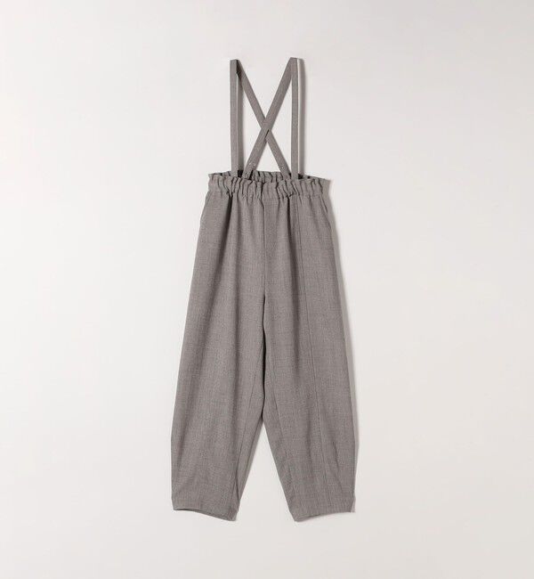 SHIPS any「SHIPS any:〈洗濯機可能〉ウーステッド サスペンダー付き バルーン パンツ」|その他|