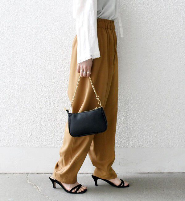 SHIPS any「SHIPS any:〈洗濯機可能〉ウーステッド サスペンダー付き バルーン パンツ」|その他|