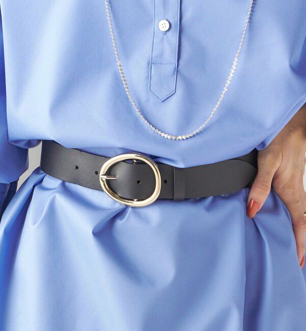 SHIPS for women「LEFIJE: ラウンド バックル ベルト」|ベルト|