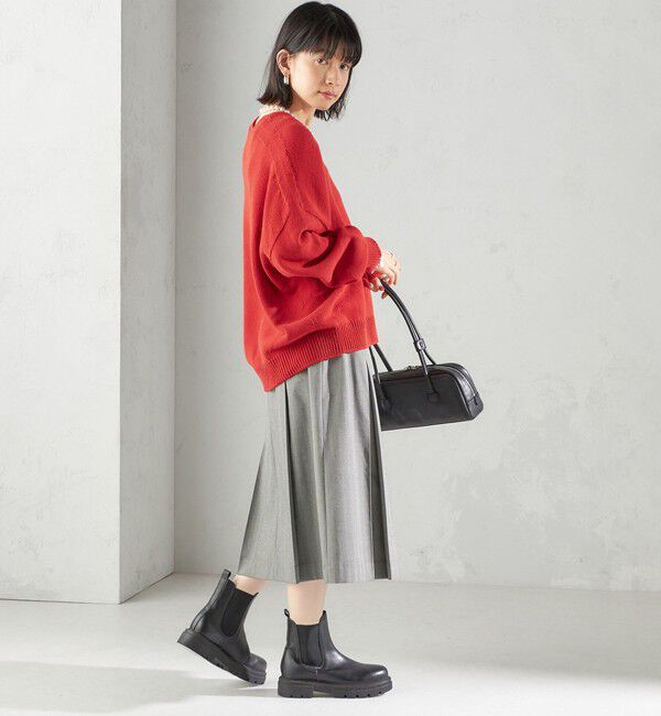 SHIPS for women「《一部追加予約》チェック ボックス プリーツ スカート」|スカート|