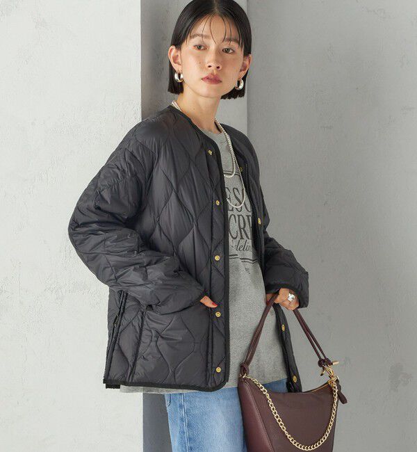 SHIPS for women「【SHIPS別注】TAION:〈手洗い可能〉リブ マルチ WAY ダウン ジャケット」|ダウン|