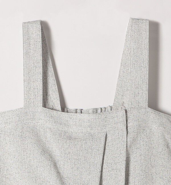 SHIPS any「SHIPS any:〈洗濯機可能〉ツイード ライク サロペット［NAVY BLUE］」|オールインワン|