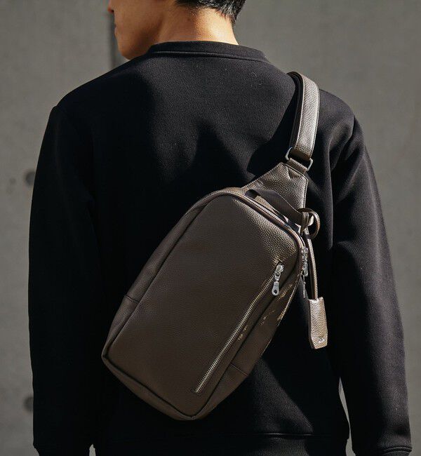 SHIPS「【WEB限定】SHIPS: 合成皮革 ワンショルダー バッグ」|ショルダー・メッセンジャー|