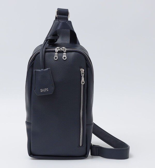 SHIPS「【WEB限定】SHIPS: 合成皮革 ワンショルダー バッグ」|ショルダー・メッセンジャー|