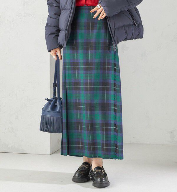 SHIPS for women「【SHIPS別注】O&rsquo;NEIL OF DUBLIN:チェック キルトスカート」|スカート|