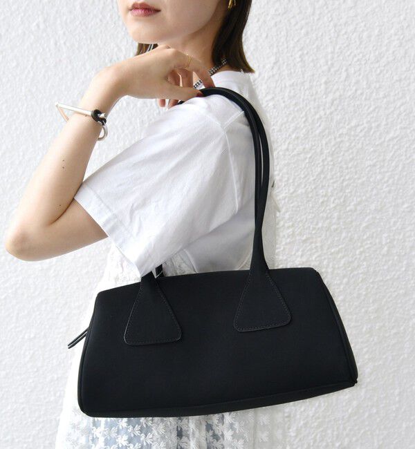 SHIPS for women「【WEB限定】ポリエステル スエード 横長 ボストン バッグ」|ボストンバッグ|