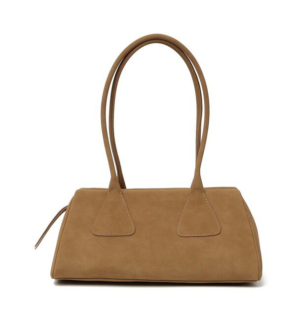 SHIPS for women「【WEB限定】ポリエステル スエード 横長 ボストン バッグ」|ボストンバッグ|