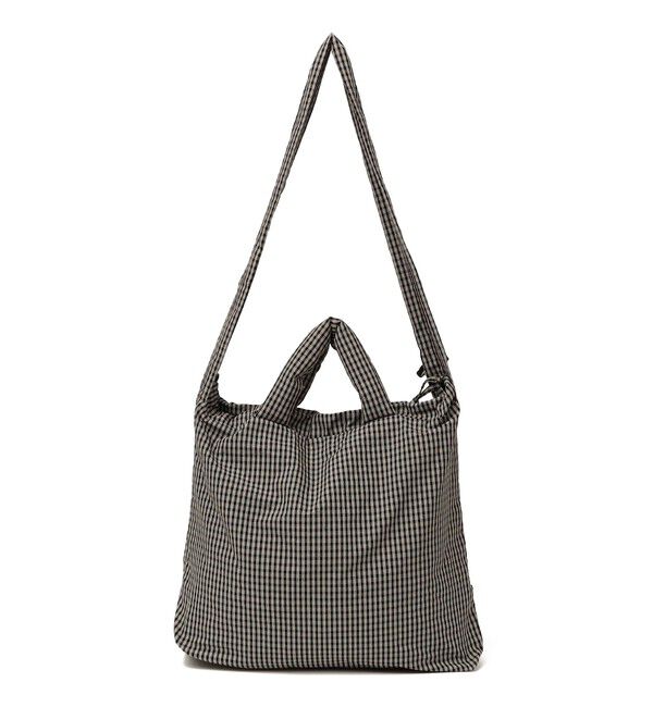 SHIPS any「SHIPS any: 3WAY チェック ギャザー ショルダーバッグ (ユニセックス)◇」|ショルダー・メッセンジャー|