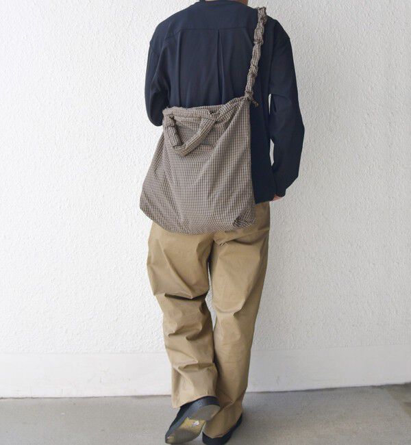 SHIPS any「SHIPS any: 3WAY チェック ギャザー ショルダーバッグ (ユニセックス)◇」|ショルダー・メッセンジャー|