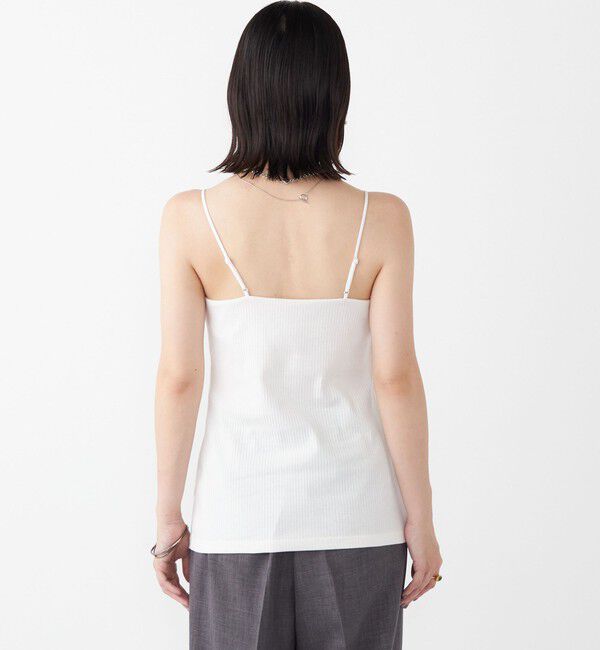 SHIPS Colors 「SHIPS Colors:〈抗菌防臭・洗濯機可能〉テレコ カップ キャミ」|インナー|