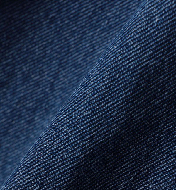 SHIPS for women「〈洗濯機可能〉2タック カーブ デニム パンツ」|デニム|