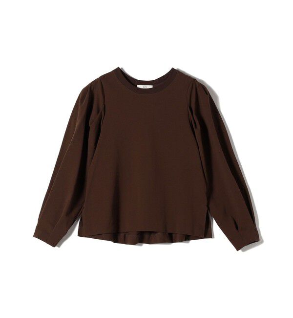 SHIPS for women「DEPEND インレー タック デザイン プルオーバー」|Tシャツ・カットソー|