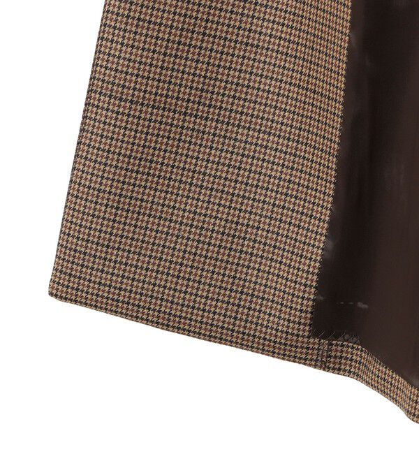 SHIPS for women「〈手洗い可能〉ウォッシャブル ウール チェック ダブル ジャケット」|テーラードジャケット|