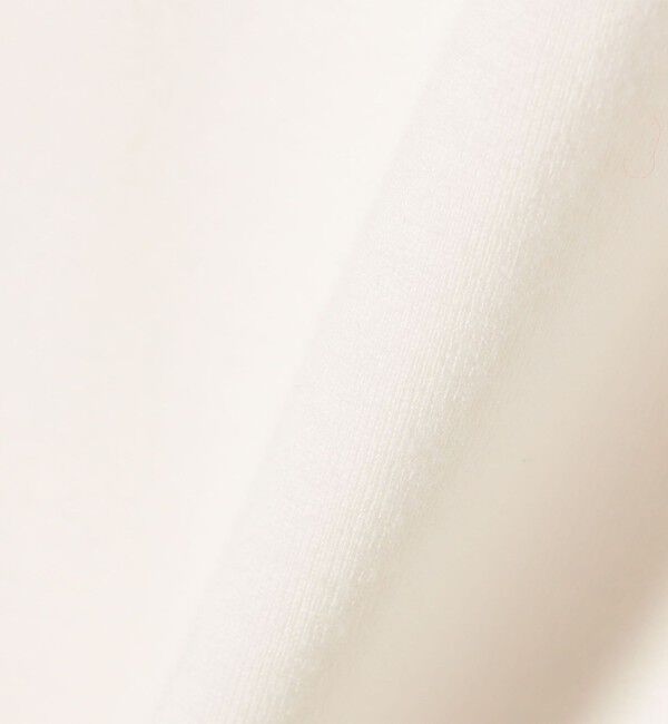 SHIPS for women「コットン 天竺 ラウンド ヘム 袖 リブ カットソー」|Tシャツ・カットソー|