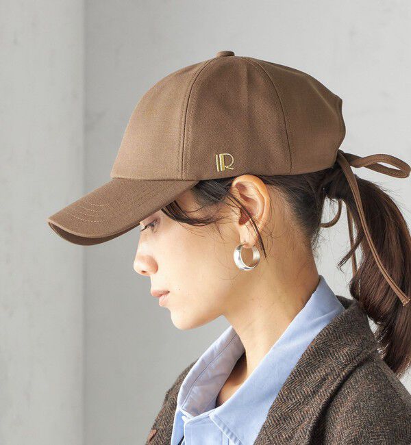 SHIPS for women「Revis.: リボン キャップ」|キャップ・キャスケット|ブラウン