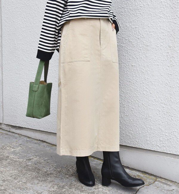 SHIPS for women「【WEB限定】〈洗濯機可能〉ベイカー フレア スカート」|スカート|