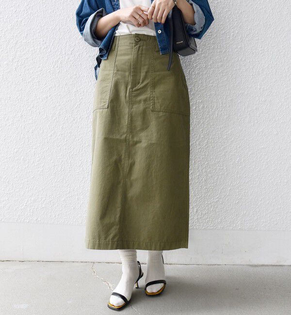 SHIPS for women「【WEB限定】〈洗濯機可能〉ベイカー フレア スカート」|スカート|