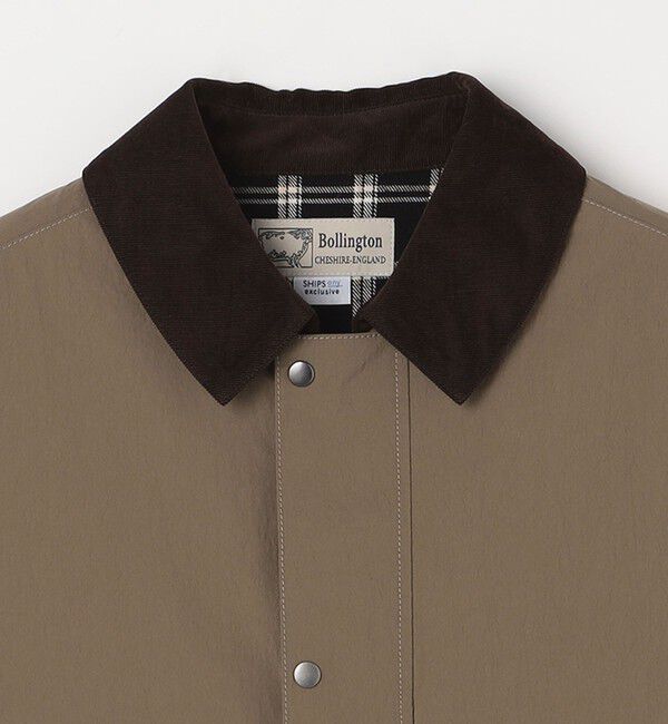 SHIPS any「【SHIPS any別注】Bollington: タスランナイロン ショート ハンティングジャケット◇」|ブルゾン・スタジャン|