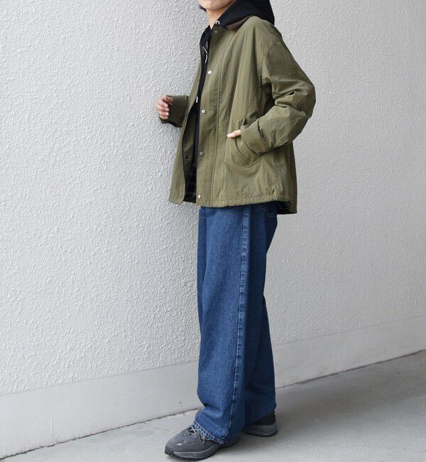 SHIPS any「【SHIPS any別注】Bollington: タスランナイロン ショート ハンティングジャケット◇」|ブルゾン・スタジャン|