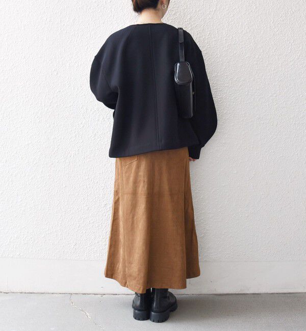 SHIPS any「SHIPS any:〈洗濯機可能〉ダンボール ノーカラー コンパクト ブルゾン」|ブルゾン・スタジャン|