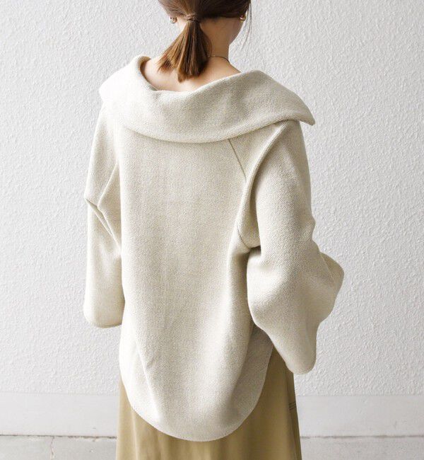 SHIPS any「SHIPS any:〈手洗い可能〉サカリバ スキッパー ビッグカラー プルオーバー」|Tシャツ・カットソー|