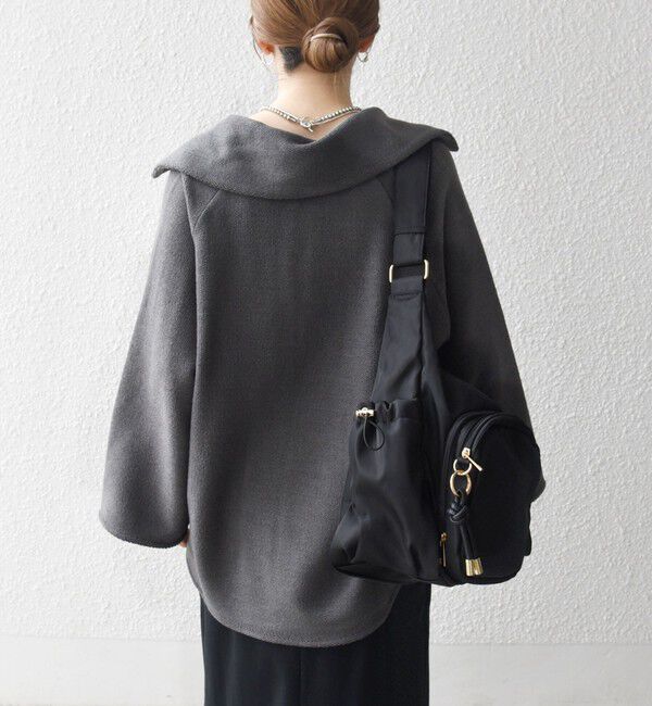 SHIPS any「SHIPS any:〈手洗い可能〉サカリバ スキッパー ビッグカラー プルオーバー」|Tシャツ・カットソー|