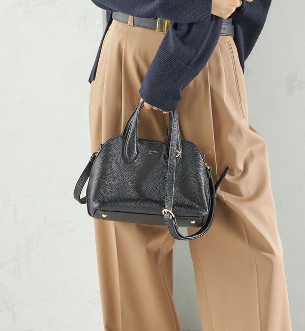 SHIPS for women「BEAURE: ミニ パーテーション ボストン」|ショルダー・メッセンジャー|