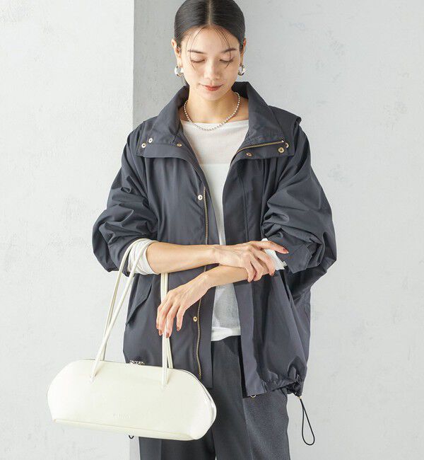 SHIPS for women「〈手洗い可能〉LIMONTA 撥水 ドルマン ブルゾン」|ブルゾン・スタジャン|