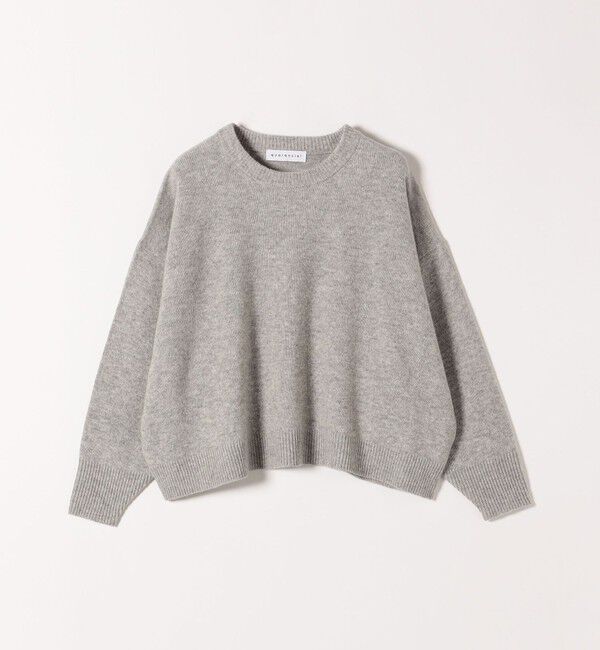 quaranciel「quaranciel:〈手洗い可能〉AQUA カシミヤ ミックス ドルマン ニット 25AW」|ニット・セーター|