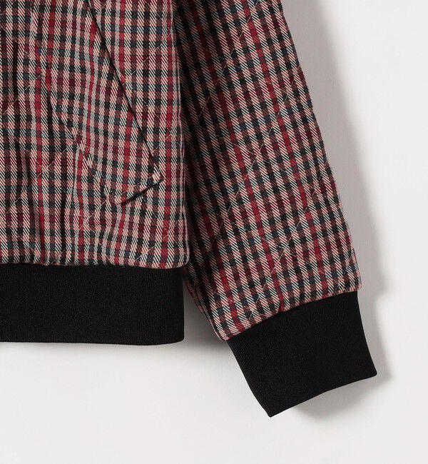 SHIPS any「SHIPS any: キルティング チェック バーシティ ブルゾン」|ブルゾン・スタジャン|