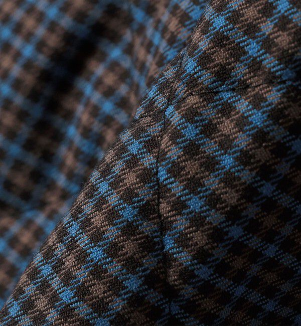 SHIPS any「SHIPS any: キルティング チェック バーシティ ブルゾン」|ブルゾン・スタジャン|