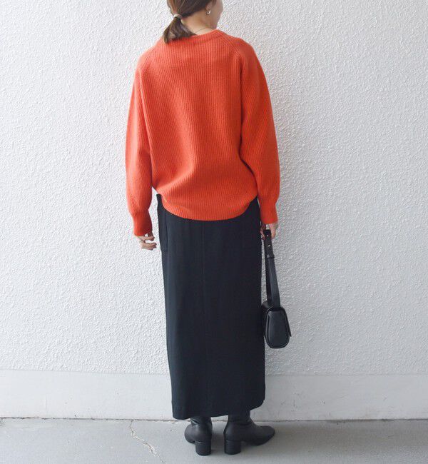 SHIPS any「SHIPS any:〈手洗い可能〉AQUA カシミヤ ミックス ハイネック ニット」|ニット・セーター|