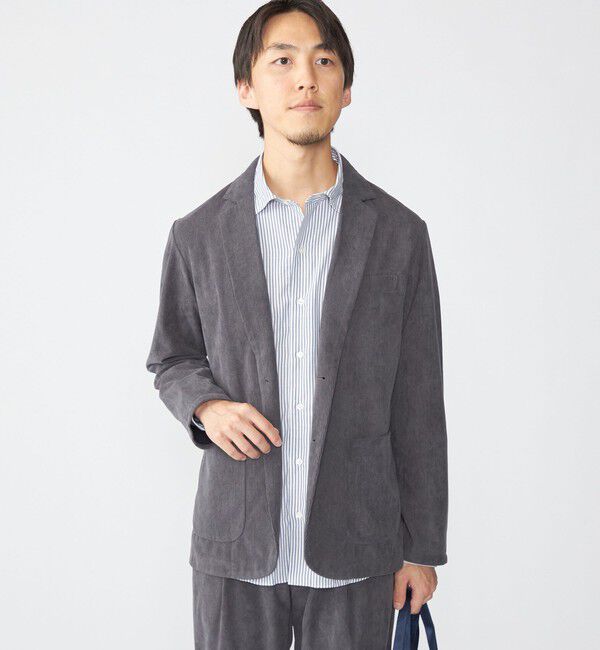 SHIPS「SHIPS:〈手洗い可能〉トリコット コーデュロイ セット アップ」|スーツ|