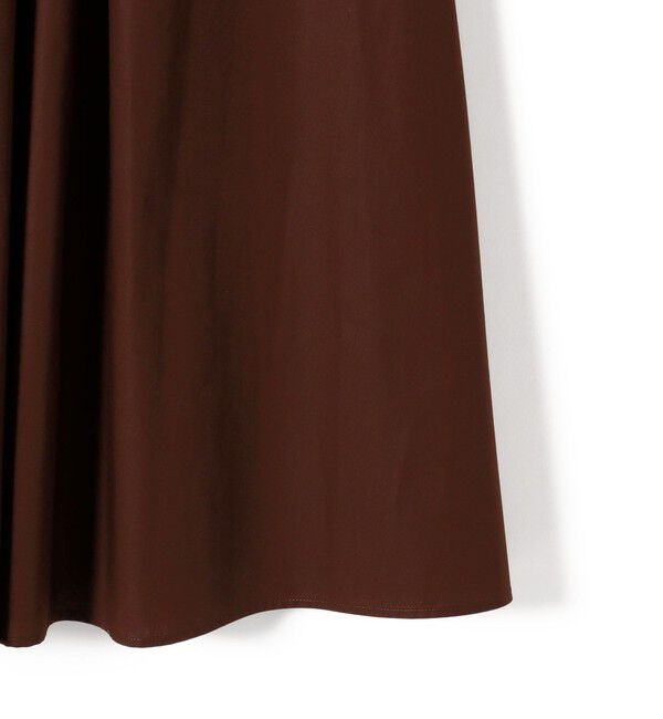 SHIPS for women「〈手洗い可能〉タイプライター チンツ タック ギャザー スカート」|スカート|