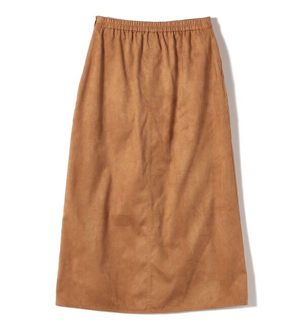 SHIPS Colors 「SHIPS Colors:フェイクスエード（ポリエステル）スカート◇」|台形|