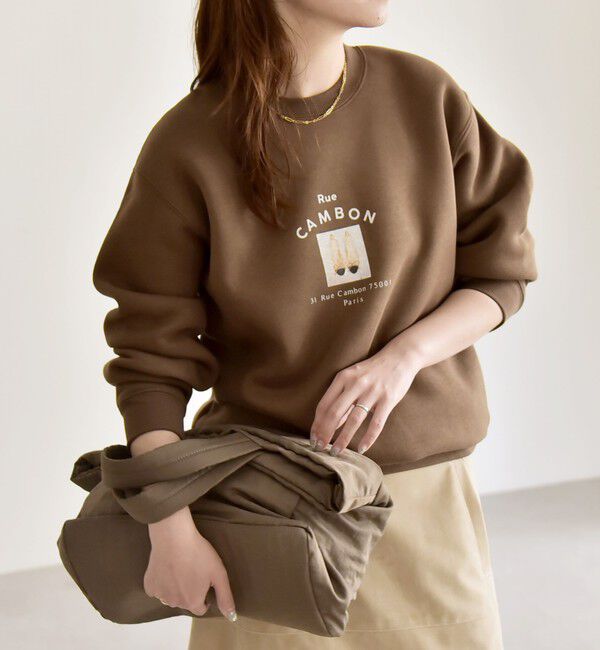 quaranciel「ANGE IN DISGUISE:〈手洗い可能〉フォト＆ロゴ スウェット」|スウェット・ジャージ|