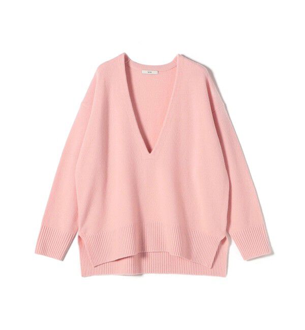 SHIPS for women「〈手洗い可能〉ウール カシミヤ Vネック プルオーバー」|ニット・セーター|