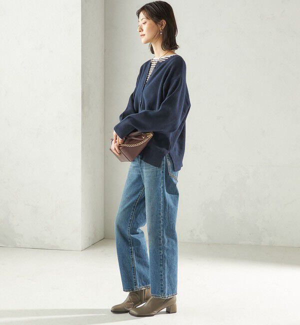 SHIPS for women「〈手洗い可能〉ウール カシミヤ 2WAY プルオーバー」|ニット・セーター|