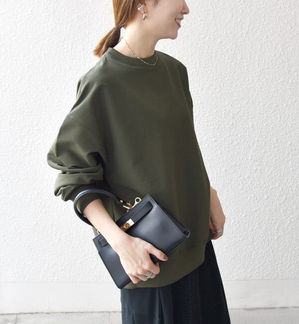 SHIPS any「SHIPS any:〈洗濯機可能〉裏起毛 クルーネック コクーン プルオーバー」|Tシャツ・カットソー|