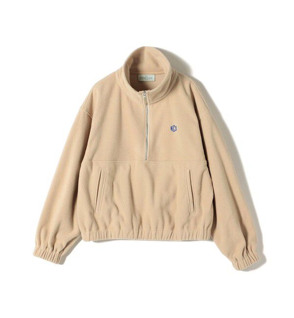 SHIPS for women「SHIPS NINE CASE:〈手洗い可能〉フリース ハーフ ジップ プルオーバー」|その他|