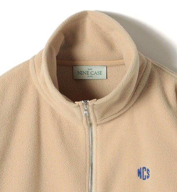 SHIPS for women「SHIPS NINE CASE:〈手洗い可能〉フリース ハーフ ジップ プルオーバー」|その他|