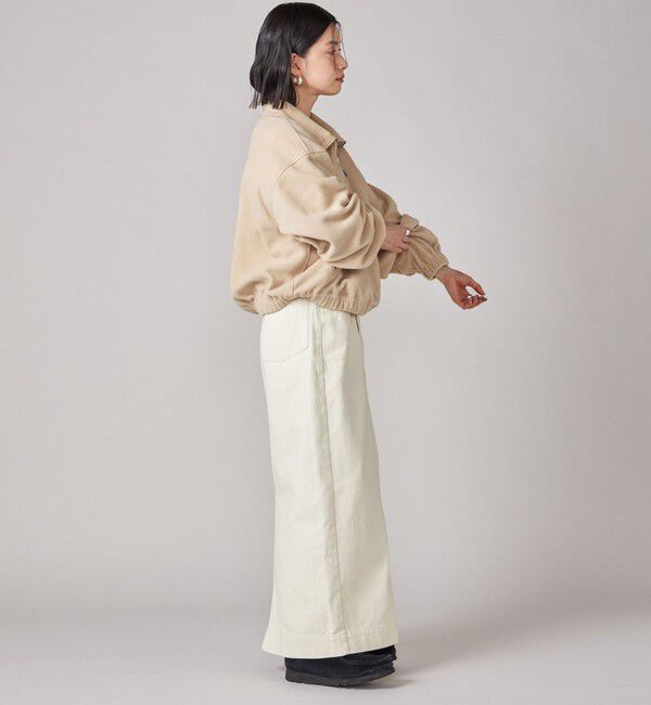 SHIPS for women「SHIPS NINE CASE:〈手洗い可能〉フリース ハーフ ジップ プルオーバー」|その他|