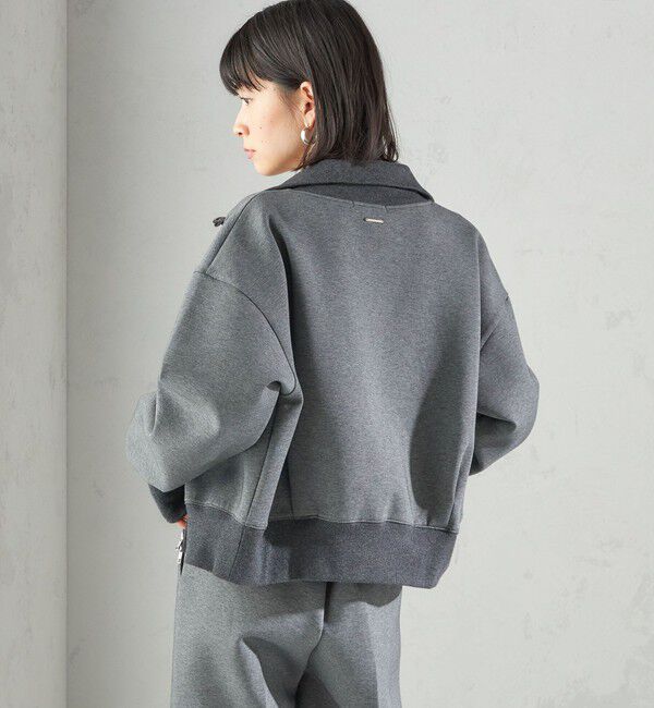 SHIPS for women「s.oyamadaコラボ:〈手洗い可能〉コットン エア ダンボール ブルゾン」|ブルゾン・スタジャン|