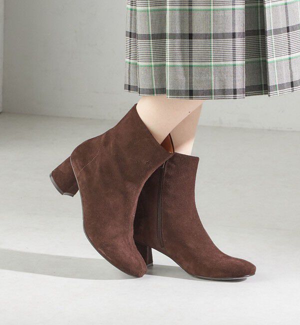 SHIPS for women「MARIAN: オブリーク トゥ ブーツ」|ショートブーツ|