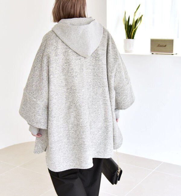 quaranciel「quaranciel: スライバー ウール ミックス クルーネック コート」|ノーカラーコート|