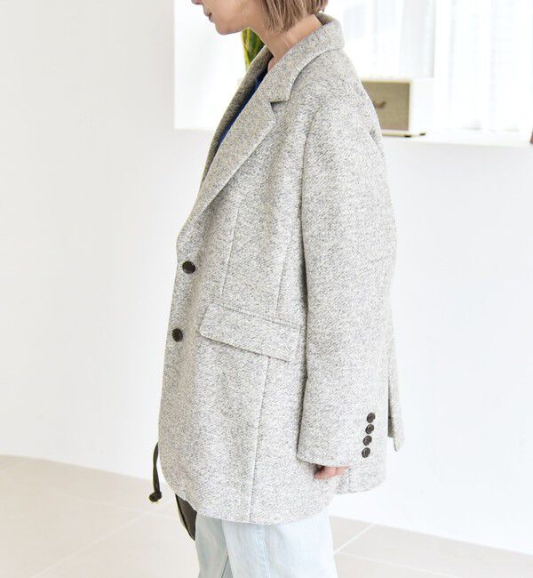 quaranciel「quaranciel: スライバー オーバー テーラード ジャケット コート」|その他|