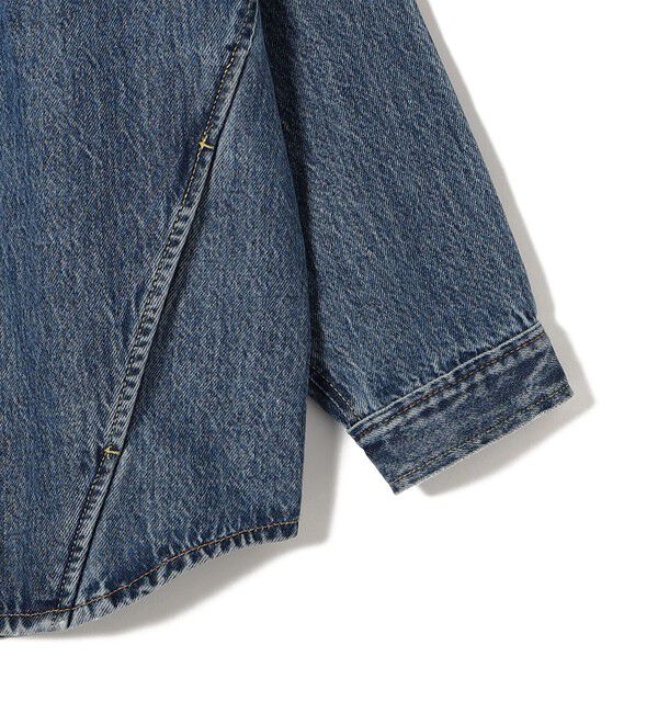 SHIPS for women「Levi&rsquo;s:〈手洗い可能〉TWIST SHACKET」|デニムジャケット|